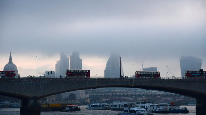 Suspected WWII bomb found in River Thames in London 